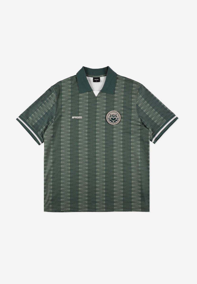 Polo tričko PROSTO PROSTO T-Shirt Zelené | KL251MTEE1301