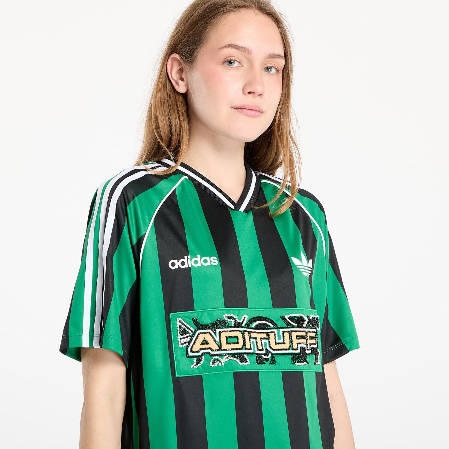 Dres adidas Originals Adidas Originals Beads Jersey Zelené | KD2273, 1