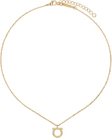 Náhrdelník FERRAGAMO Ferragamo Gancio Pendant Necklace Metalická | 696658, 0