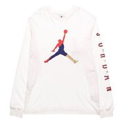 Jordan Alphabet Multi-Color Logo Long Sleeve T-Shirt