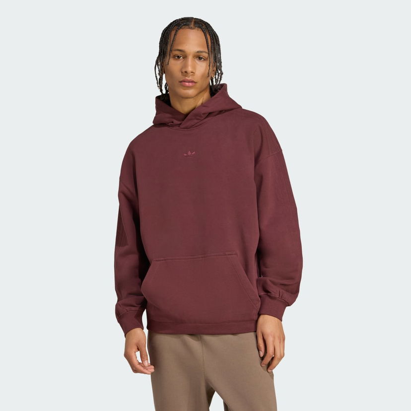 Mikina adidas Performance Premium Essentials Hoodie Vínová | JW1038