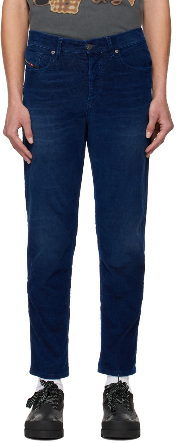 Džínsy Diesel Corduroy Slim Jeans Modrá | A03571068BV, 0