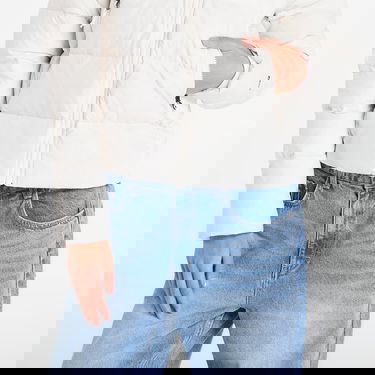 Prešívaná bunda The North Face Hyalite Down Hoodie White Dune Biela | NF0A8E75QLI1, 2