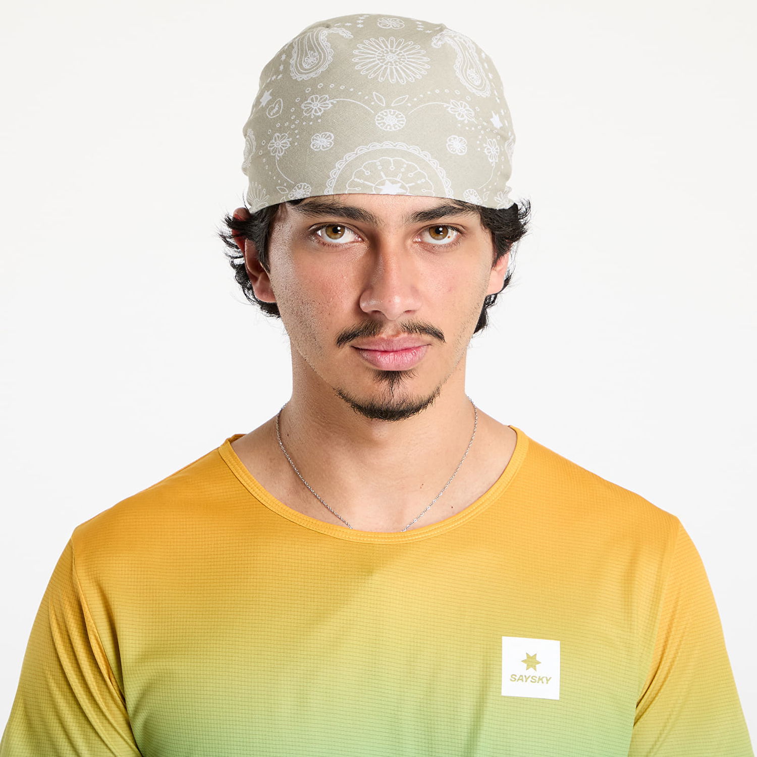 Tričko Saysky SAYSKY Paisley Print Bandana Béžová | MUASC03C801, 0