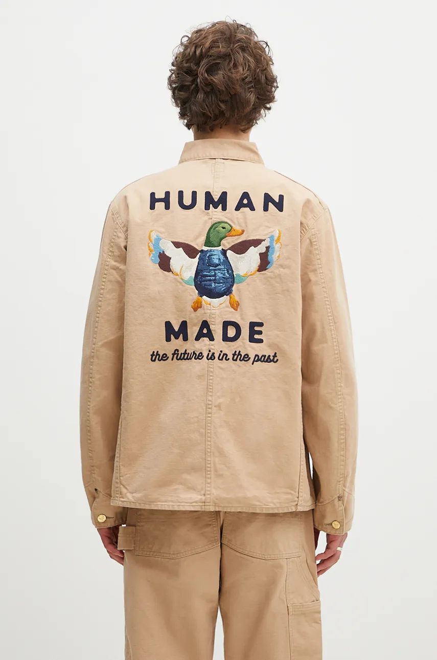 Washed Duck Coverall Jacket