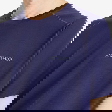 Tričko Arcteryx Cormac Arc'Bird Logo T-Shirt Fialová | X000009721-021891, 5