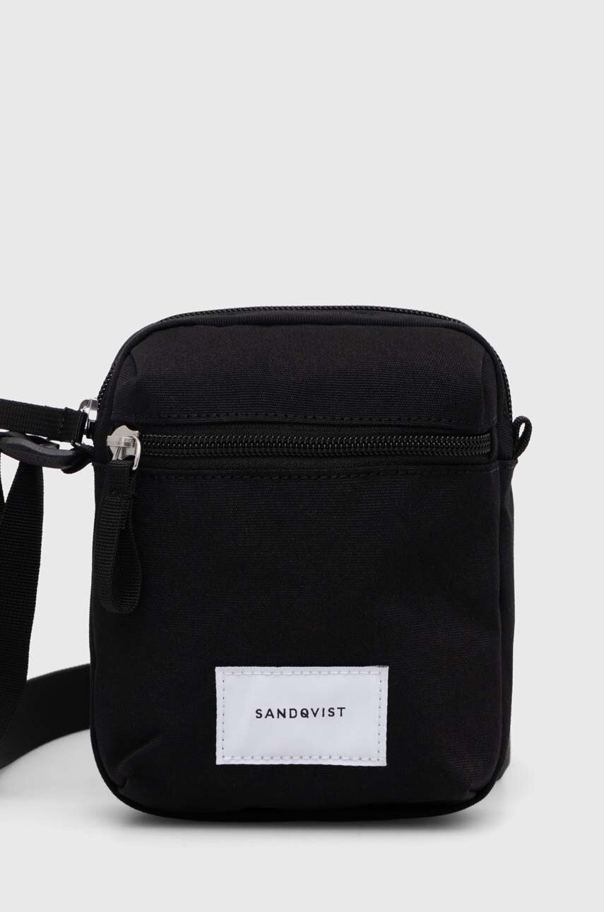 Ľadvinka Sandqvist Sixten Vegan Waist Bag Čierna | SQA2270, 0