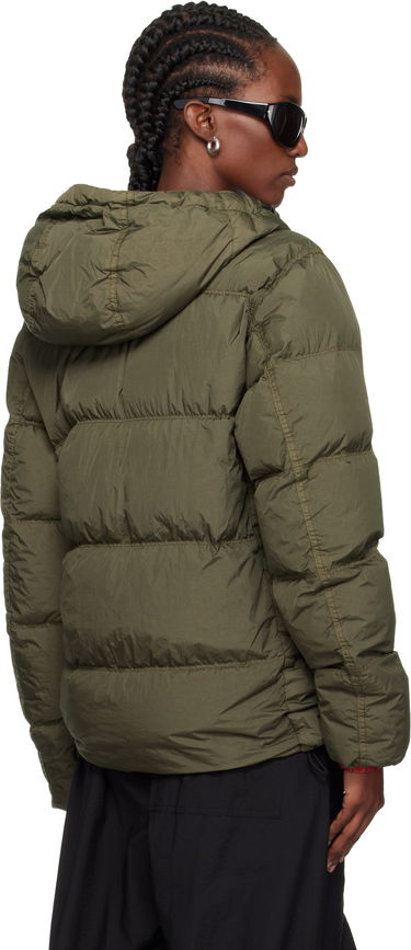Prešívaná bunda Stone Island Stone Island Crinkle Reps Recycled Nylon Down Jacket Zelené | K2S15 4100011 S0A23, 2