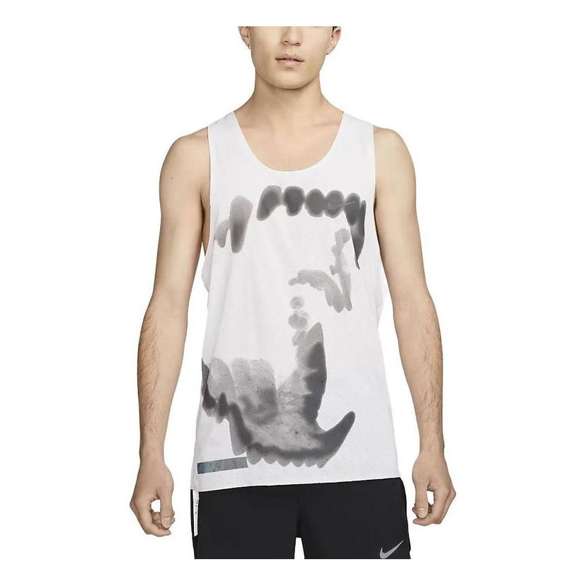 Tielko Nike Run Division Pinnacle Running Tank Biela | DX0846-030