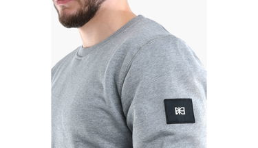 Mikina Makia Symbol Sweatshirt Šedá | M41074_923, 4