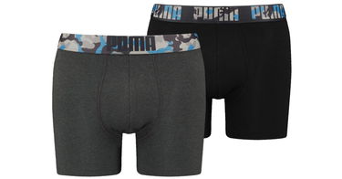 Spodná bielizeň a ponožky Puma Boxerky Multi Logo Čierna | 701223660-002, 1