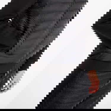 Prešívaná bunda Tommy Hilfiger Jacket Mix Media Ess Rwb Stand Collar Čierna | MW0MW41329 BDS, 3