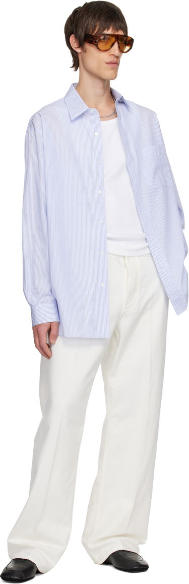 Džínsy FERRAGAMO Five Pocket Jeans Biela | 781679, 3