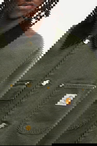 Bunda Carhartt WIP Cotton Transitional OG Chore Coat Zelené | I035613.3CM4O, 3