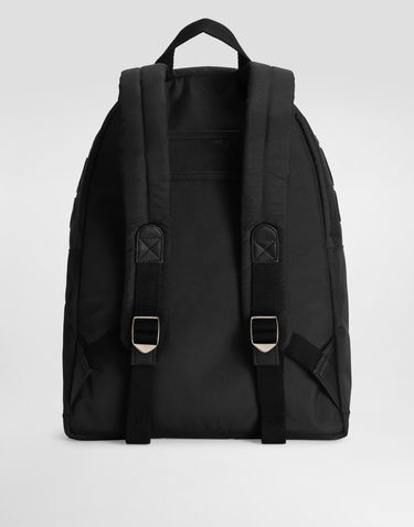 Batoh Dolce & Gabbana Dolce & Gabbana Embroidered Nylon Backpack Čierna | EM0123AN26380999, 2