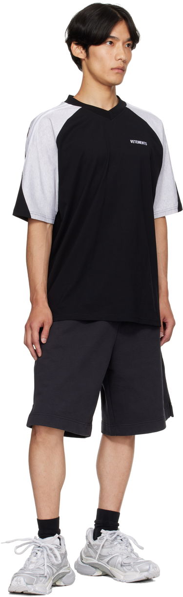 Šortky VETEMENTS Vetements Molton Shorts Čierna | UH76SS300B, 3
