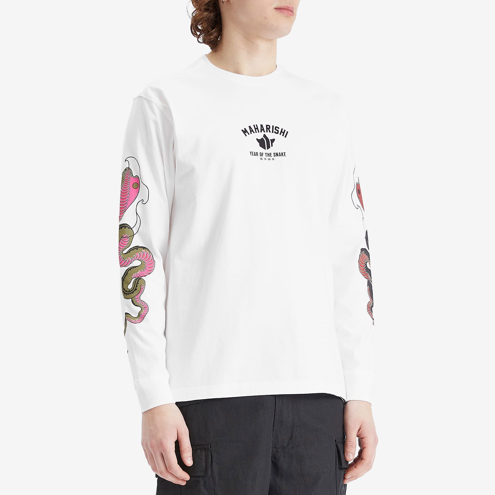 Maharishi Year Of The Snake Duality Long Sleeve T-Shirt, Size M