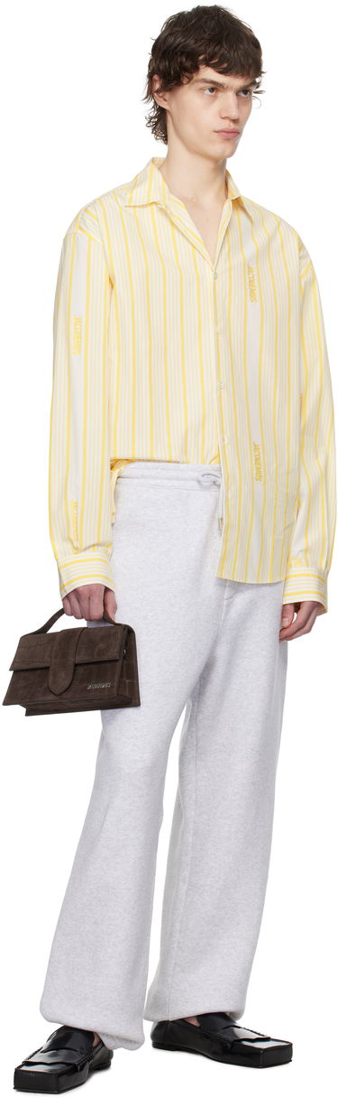 Tepláky Jacquemus Jacquemus La Croisière 'The Torneo' Sweatpants Šedá | 25E255JS303-2465, 3