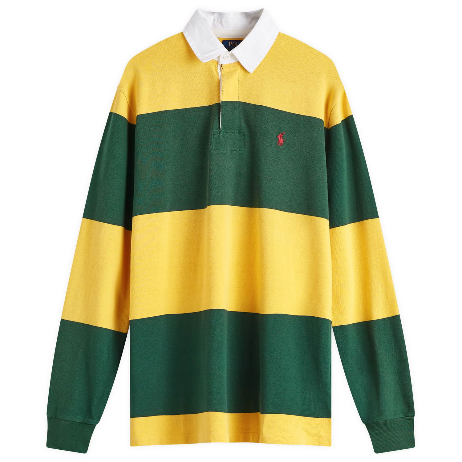 Polo tričko Polo by Ralph Lauren Long Sleeve Rugby Shirt Zelené | 710941594005, 0