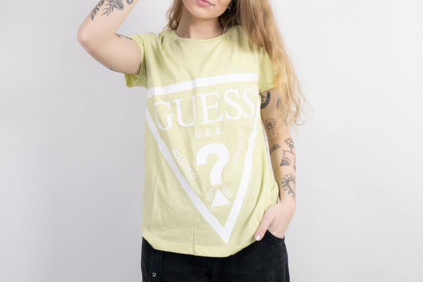 Tričko GUESS t-shirt xs Žltá | O1GA56JA911-G8CX