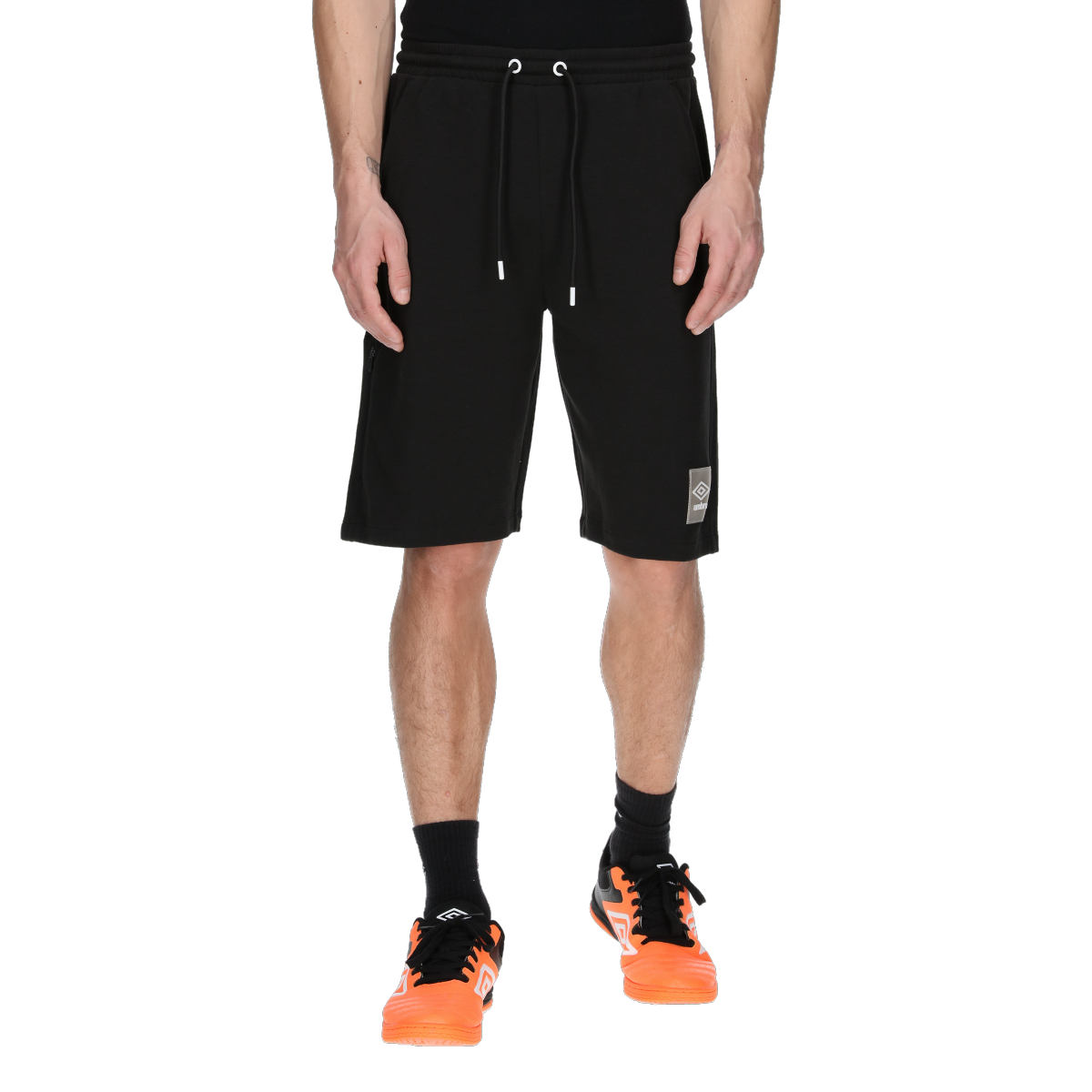 Šortky Umbro Drawstring Sweat Shorts BASIC 2 Čierna | UMA241M203-01, 0