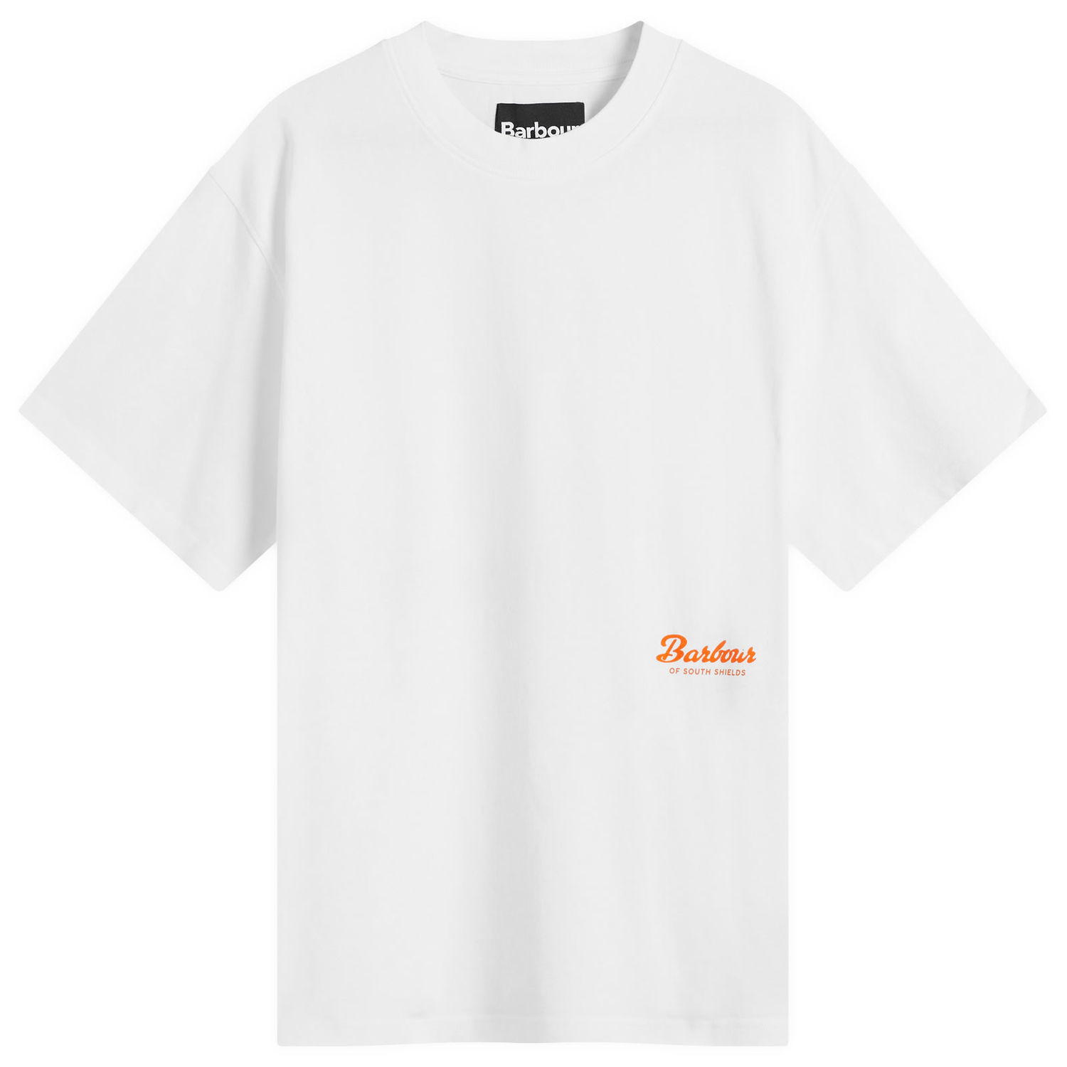Tričko Barbour T-Shirt Heritage + Bayard OS Graphic Biela | MTS1337WH11, 0