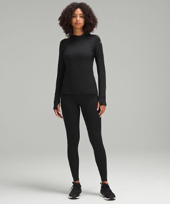 Legíny lululemon Fast and Free High-Waisted Fleece Pockets Leggings 71 cm Size 10 Čierna | prod11530529, 7