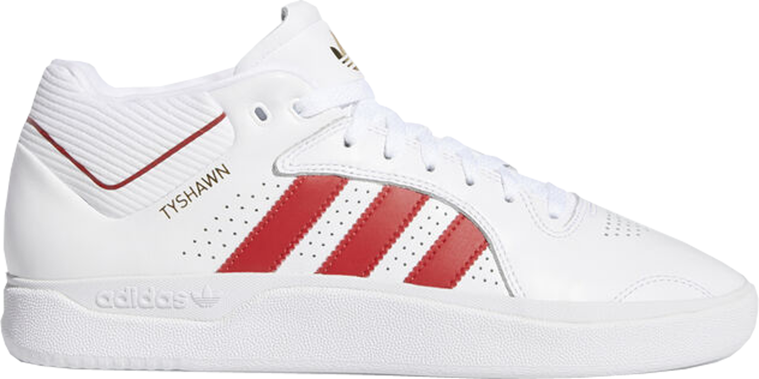 Tenisky a topánky adidas Originals Tyshawn Cloud White Scarlet Biela | EE6081, 0
