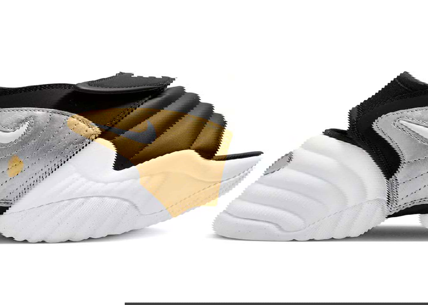 Tenisky a topánky Nike Air Adjust Force Sandal "Black Metallic Gold" W Čierna | DV2136-001, 0