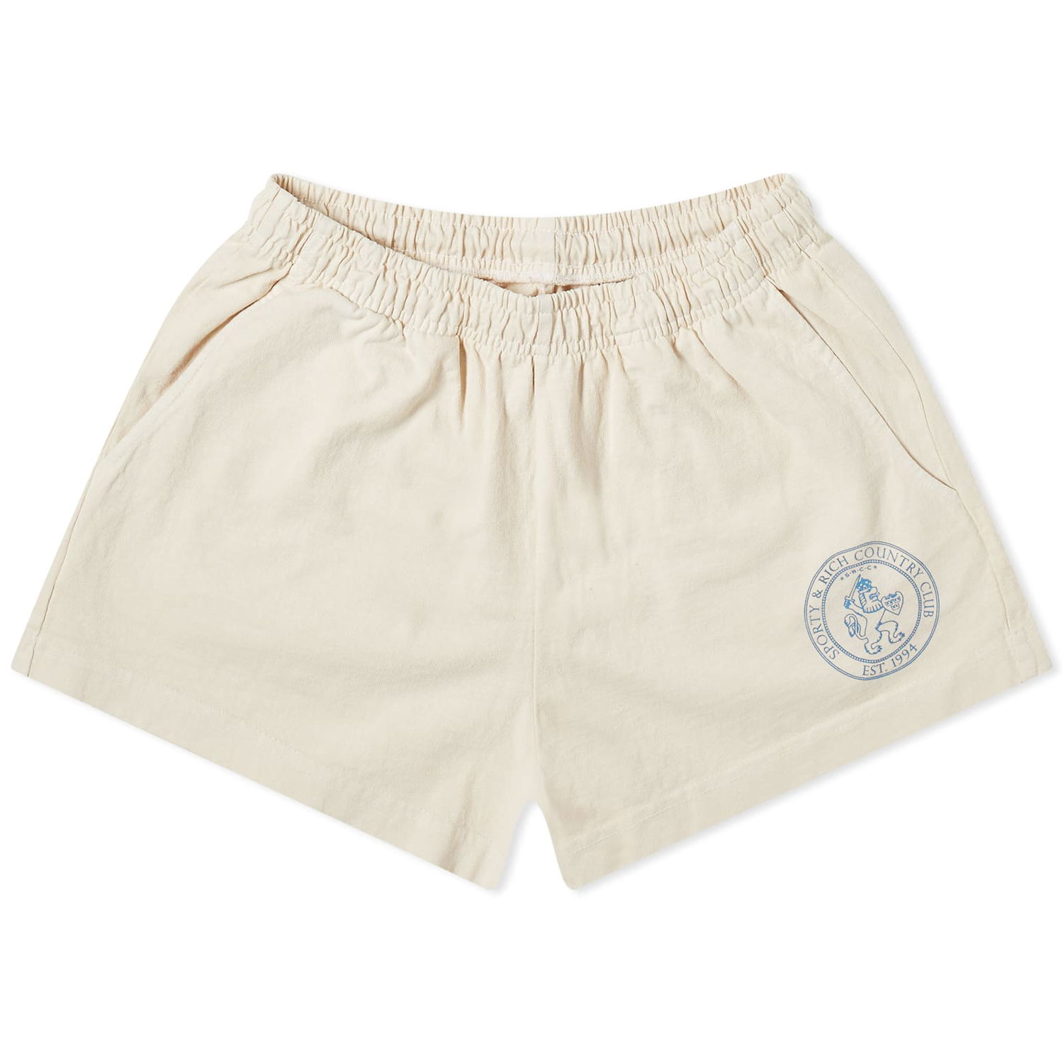 Šortky Sporty & Rich Lion Crest Disco Shorts Béžová | SH872CR, 0