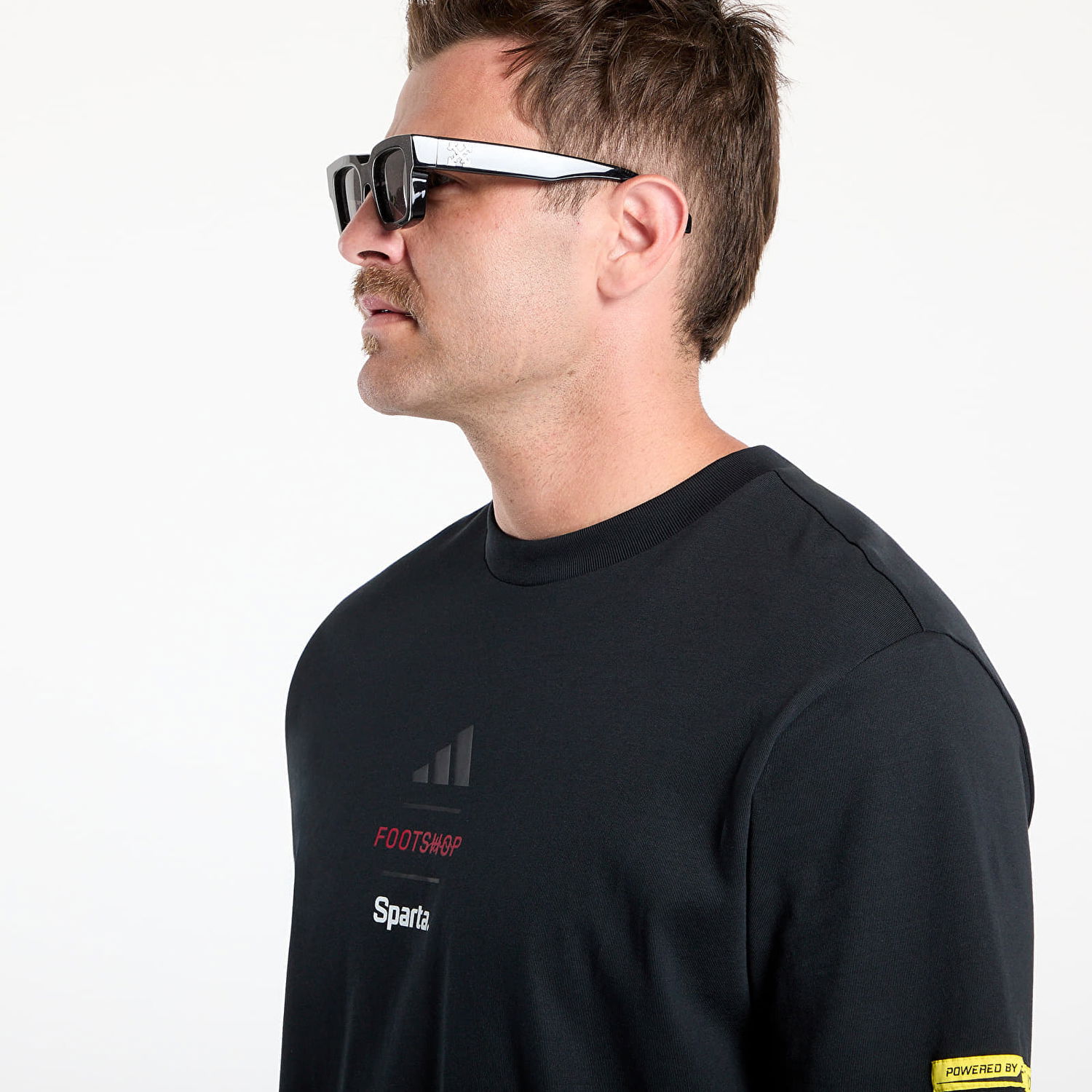 Tričko adidas Performance Footshop x Sparta T-Shirt Čierna | FTSHP_495, 1