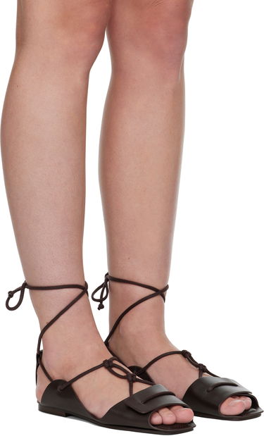 Oblečenie LEMAIRE Lemaire Opanka Flat Sandals Hnedá | FO0169 LL0043, 3