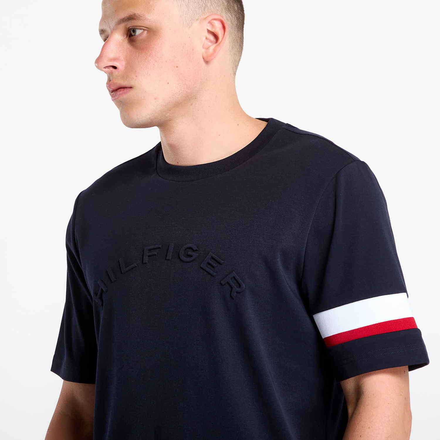 Tričko Tommy Hilfiger T-shirt Rwb Insert Tee Desert Sky Navy | MW0MW40018-DW5, 1