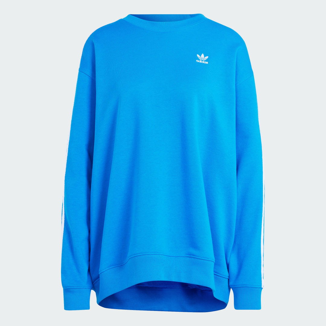 3-Stripes Oversized Crew