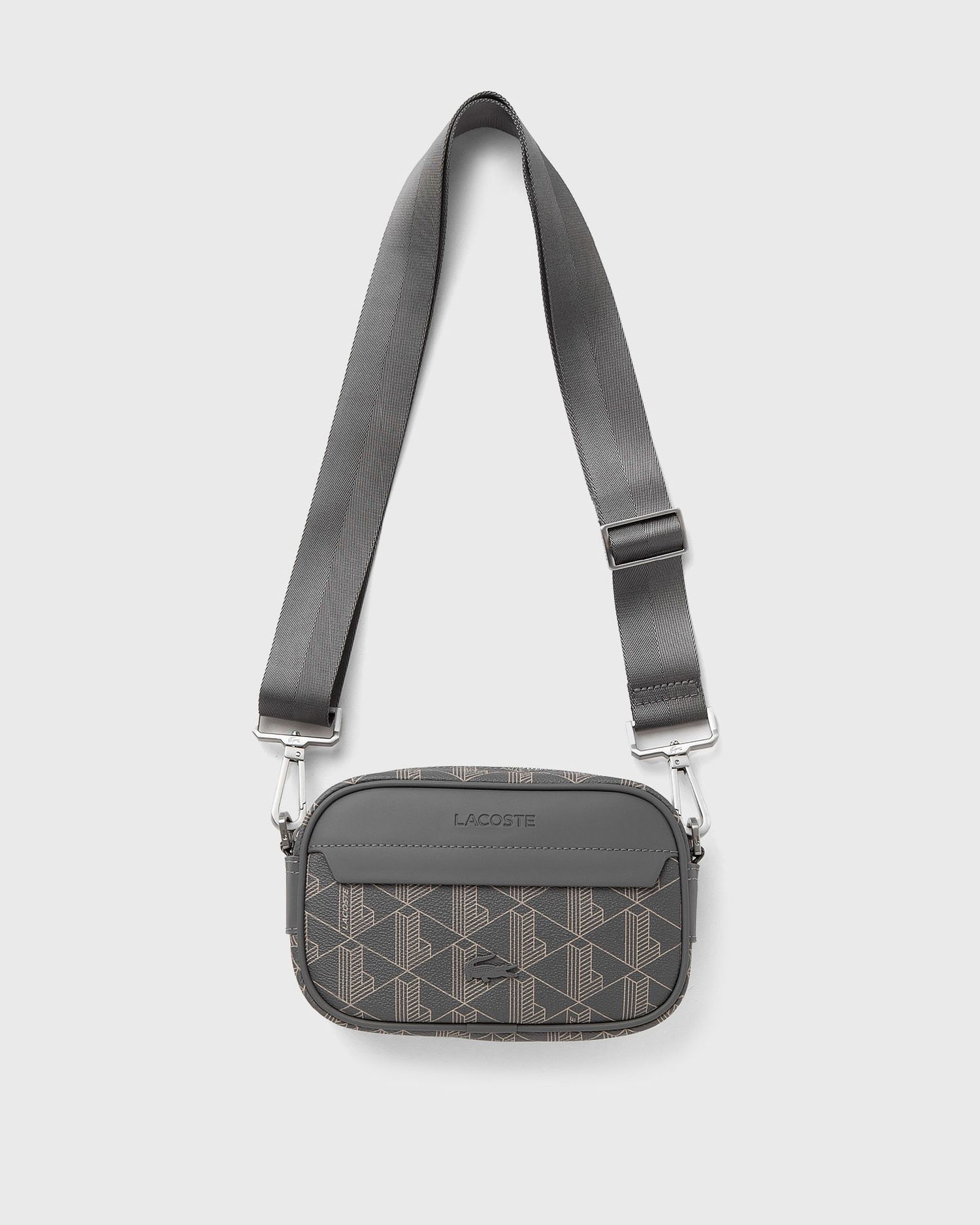 Taška cez rameno Lacoste Lacoste Reporter Bag Šedá | NH3650LX-Q82, 0