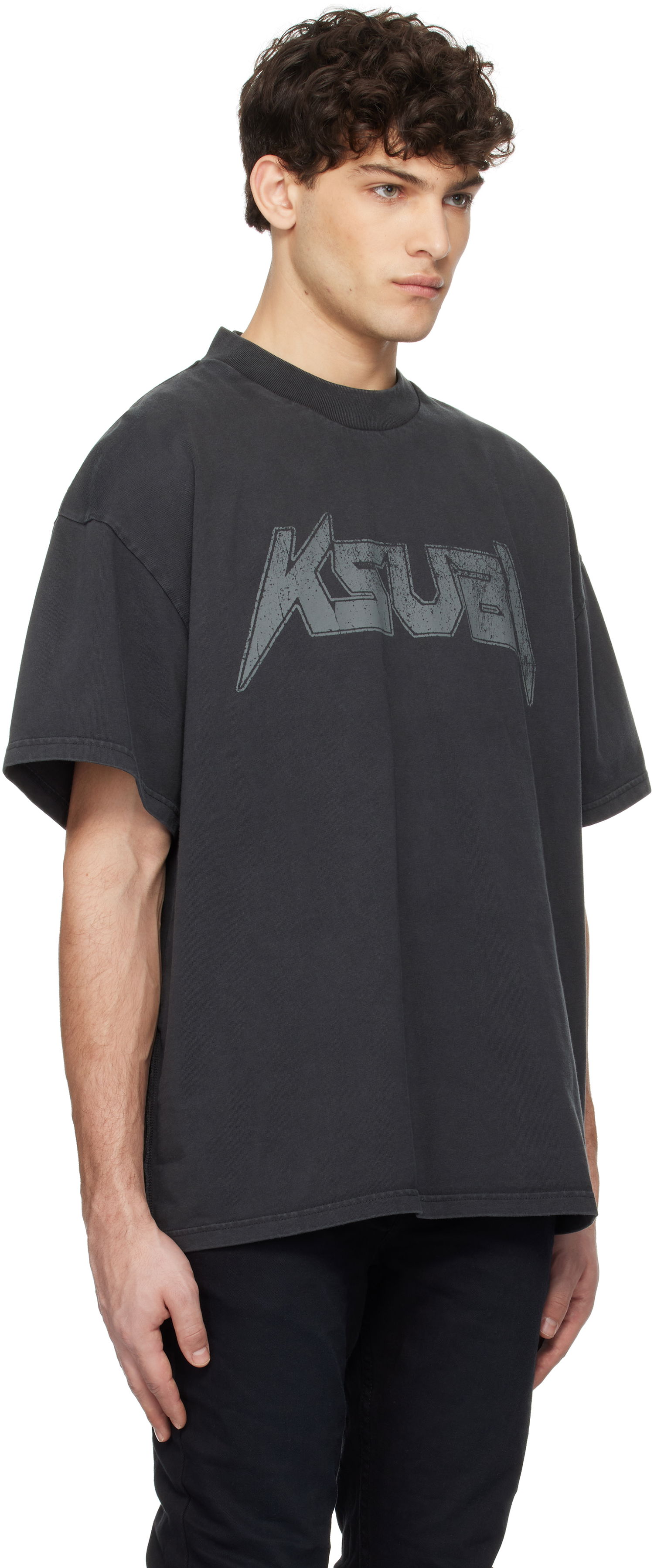 Tričko Ksubi Ksubi Electric Ekcess T-Shirt Šedá | MPS25TE009, 1