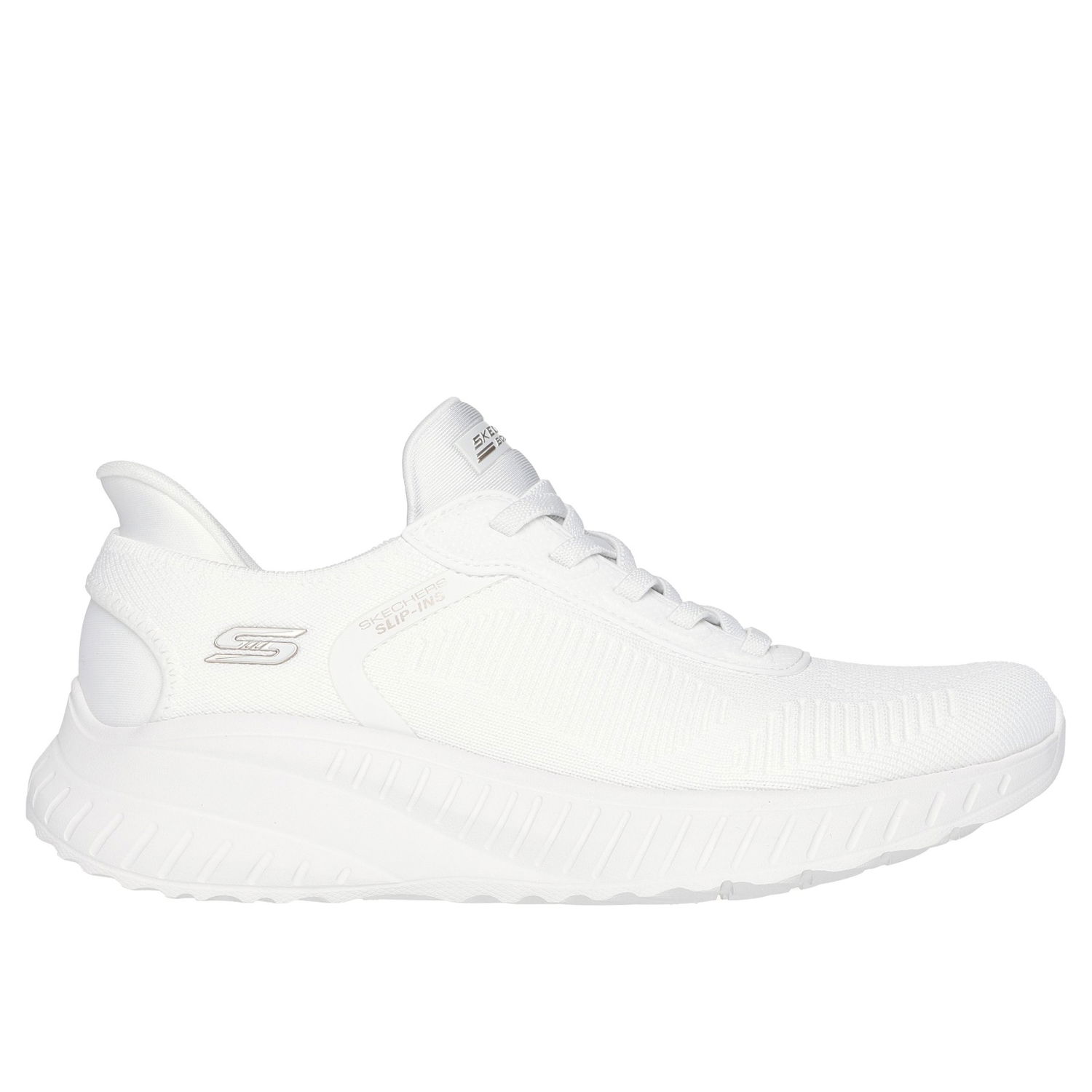 Tenisky a topánky Skechers Bobs Squad Chaos Slip-Ins Biela | 117497-OFWT, 1