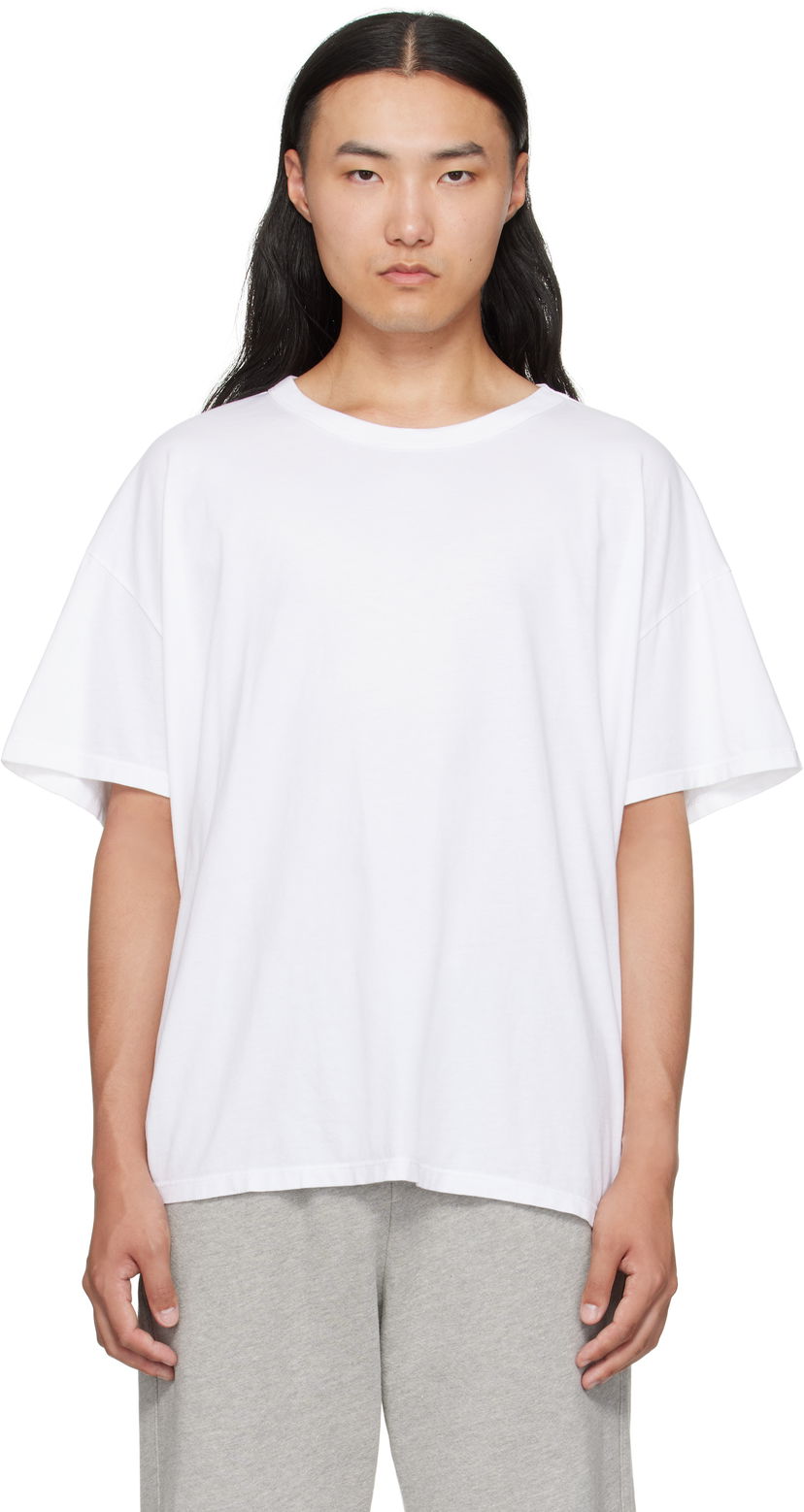 Tričko LES TIEN Les Tien Oversized T-Shirt Biela | CJ-2092