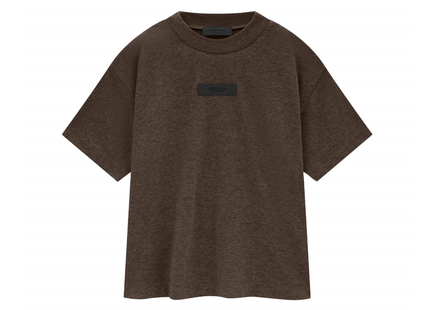 Tričko Fear of God Core Collection S/S Tee Heather Wood Hnedá | 125SU245442FW, 0
