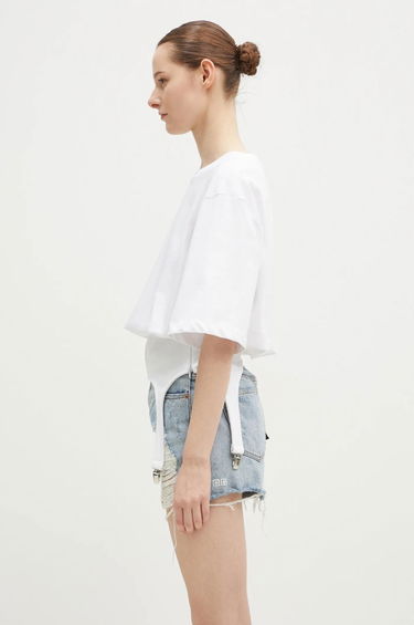 Tričko Fiorucci White Suspender T-Shirt Biela | W01FMTSH263CJ01WH01, 1