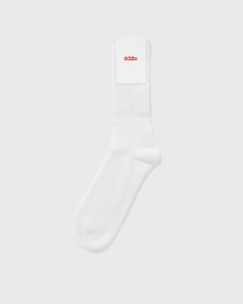 Ponožky 032C REMOVE BEFORE SEX CREW SOCKS Biela | F24-UUK-3911-000