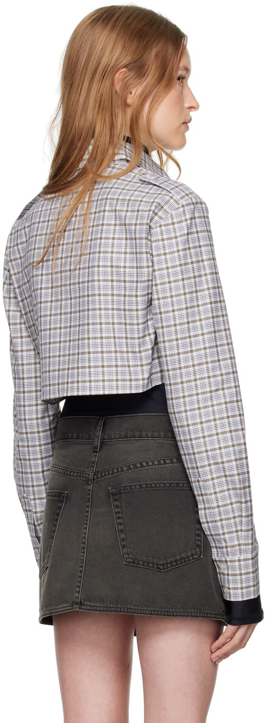 Cropped Button Up Shirt