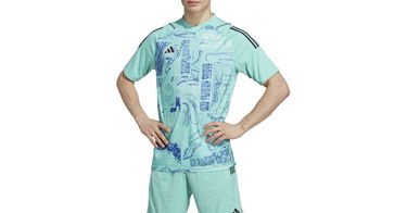 Dres adidas Originals Tiro Graphic Jersey Tyrkysová | ib3181, 1