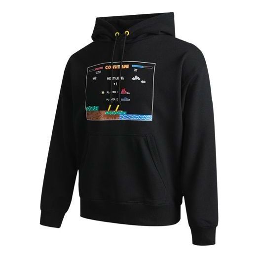 Mikina Converse Video Game Graphic Hoodie Čierna | 10022413-A01, 0