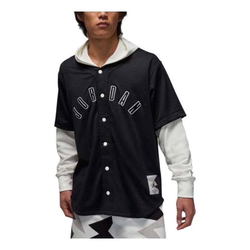 Košeľa Jordan Flight MVP Men's Baseball Top Čierna | FB7035-010, 0