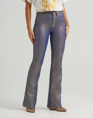 Džínsy Wrangler Wrangler x Lainey Wilson Flare Jean Glitter 32 x32 Biela | 112374944:32:32, 1