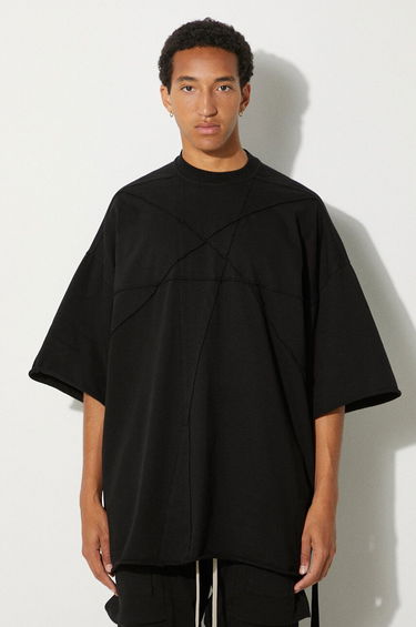 Tričko Rick Owens Tommy T-Shirt Čierna | DU02D2259.RIGET1, 0