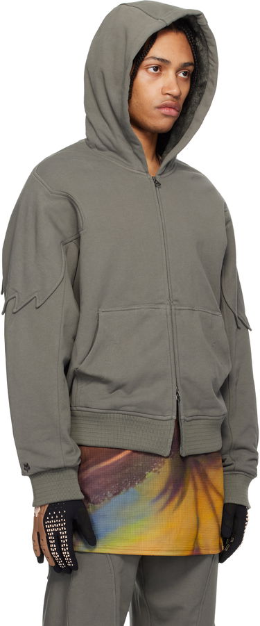 Mikina KIKO KOSTADINOV Kiko Kostadinov Fox Racing Edition Sherpa Zip Fleece Hoodie Zelené | 36886-206, 1
