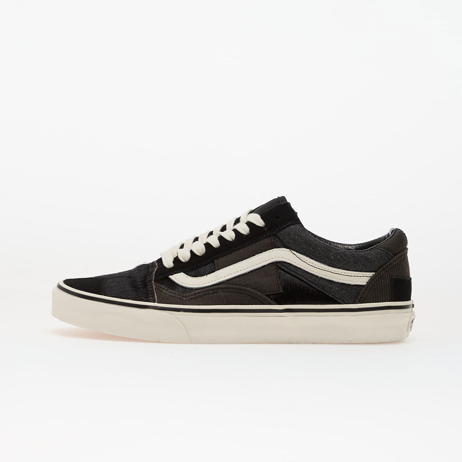 Tenisky a topánky Vans Old Skool Patchwork Čierna | VN000ECGBFC1, 0