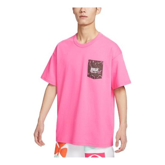 Tričko Nike Just Do It Men's Pocket Graphic T-Shirt Ružová | FJ7681-684